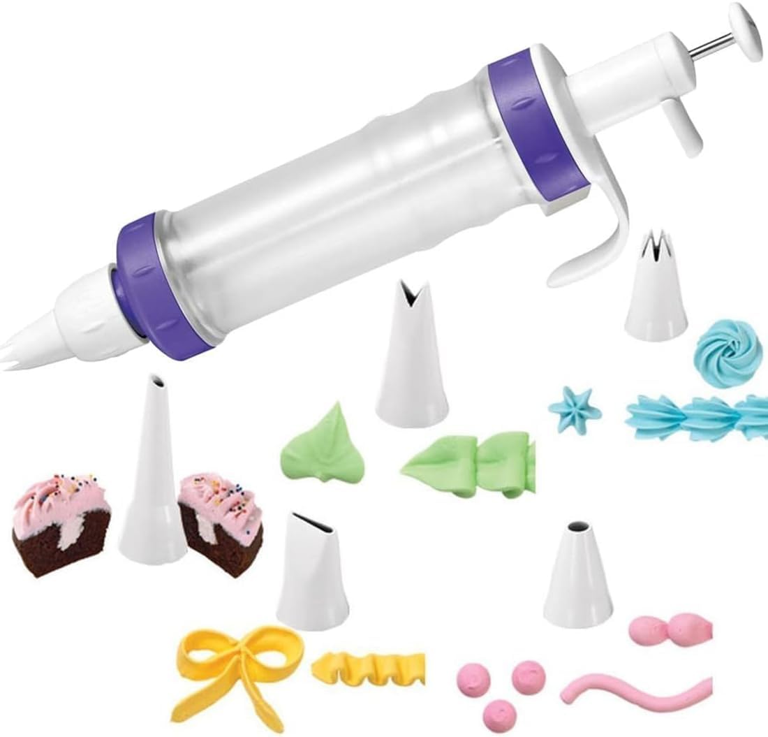Wilton Dessert Decorator Piping Kit, Plunger-Style Tool - Image 3